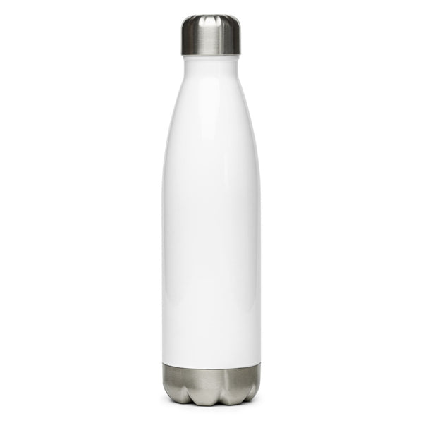 "We Try To Be Civilized BUT WE CAN'T" Stainless Steel Water Bottle