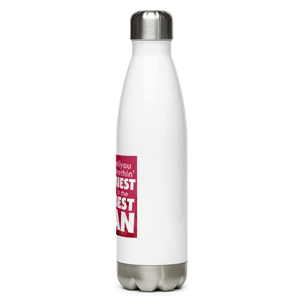 "Priest is the Best, Man" Stainless Steel Water Bottle
