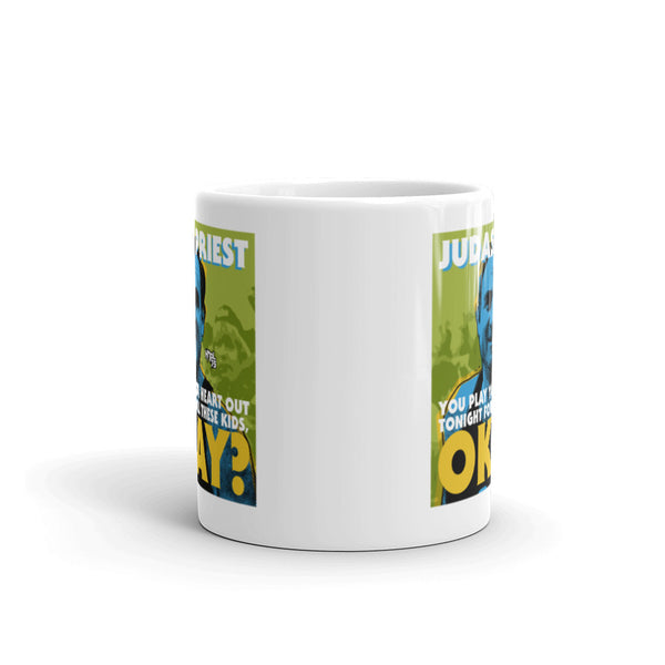 "Play Your Heart Out Tonight" coffee mug