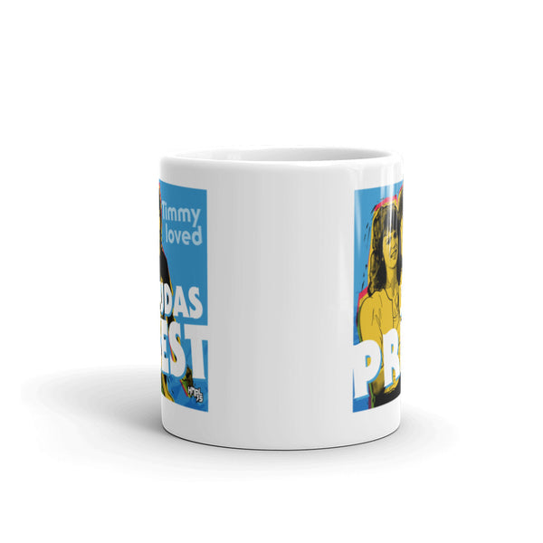 "Timmy Loved Judas Priest" coffee mug