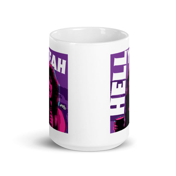 "HELL YEAH" mug