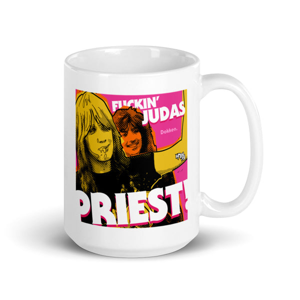 "F-in JUDAS PRIEST" mug